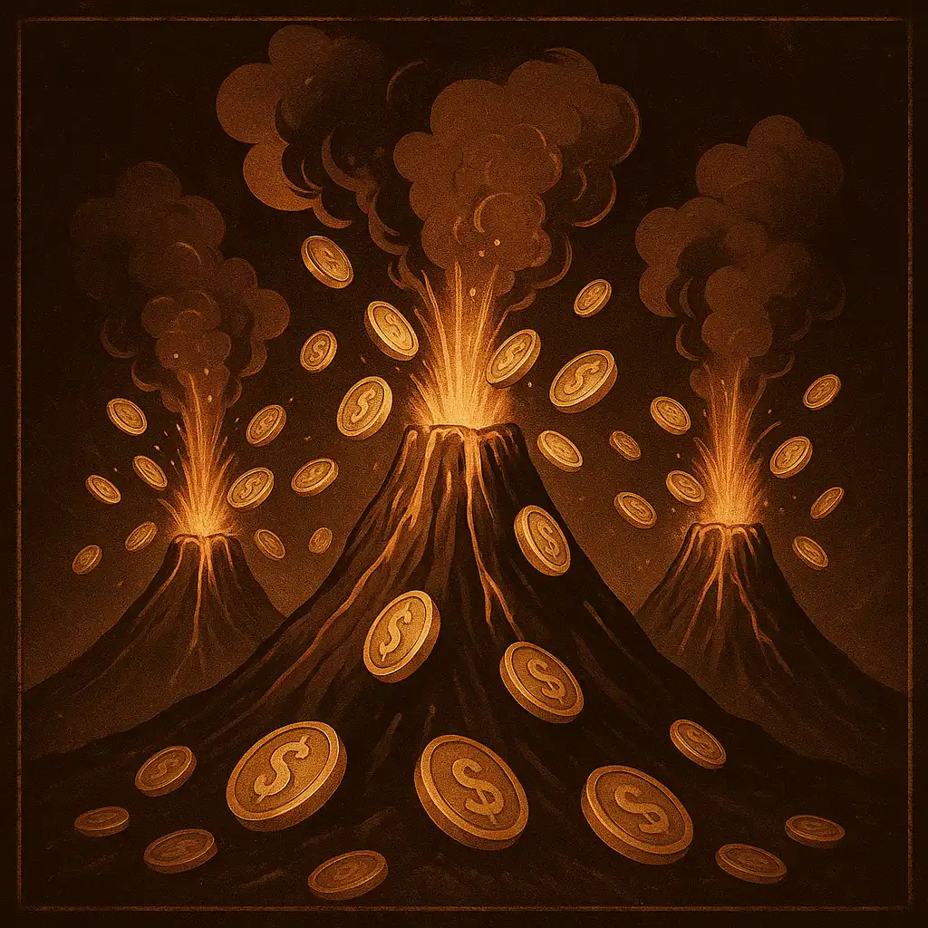 3 Coin Volcanoes slot machine su DriftBet Casino
